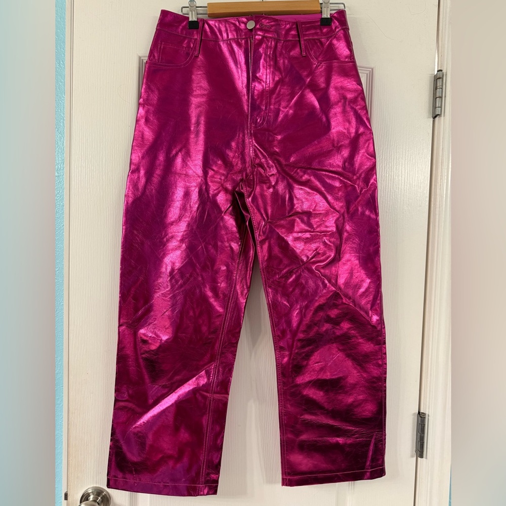 Buddy Love Metallic Pink Pants